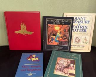Walt Disney Charles Dickens And Beatrix Potter Childrens Books