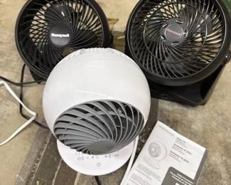 Honeywell And Woozoo Fans