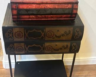 Accent Table and Decorative Box