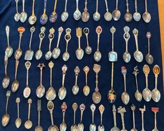 Collector Souvenir Spoons
