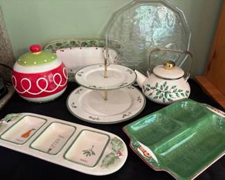 Lenox Appetizer Plate Tea Kettle Other Holiday Themed Serving Dishes