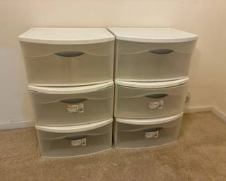 45qt Sterilite Storage Drawers