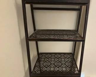 Metal Tiered Shelf