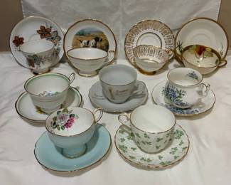 English Teacup and Saucers Paragon Ainsely Windsor Others