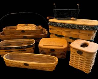 Peterboro Basket Co Hand Woven Baskets