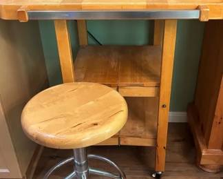 Oasis Island Foldable Butchers BlockPrep Table