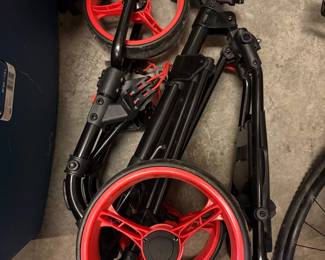 Golf push cart