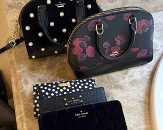 Kate Spade & Coach wallets and purses