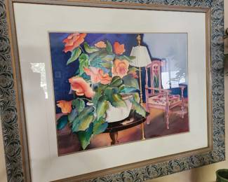Original signed Judy Howard - local artist. 