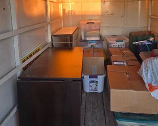 One of our booth people has a whole trailer of items!!