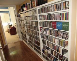 Hundreds of CDs
