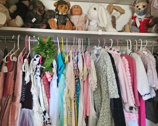 young girl clothes and costumes