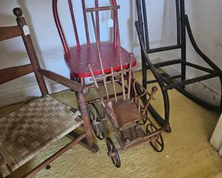 children and doll chairs