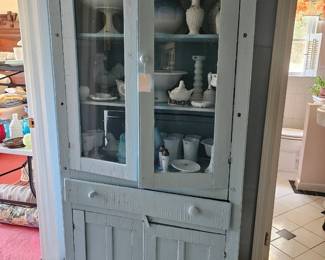 huge collection of milkglass