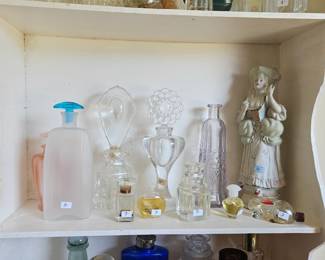 perfume bottle collection
