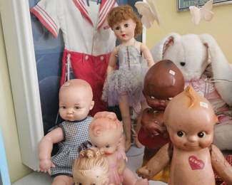 Kewpie dolls all sizes