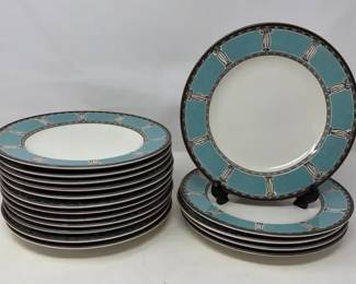 Mikasa - Intaglio - Roman Manor - 8 1/4” Salad Plates - Set of 17