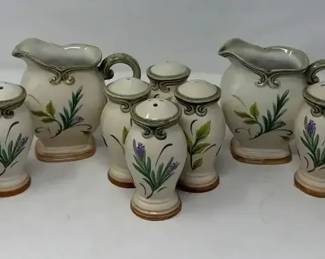 Lenox  Colore  Sugar And Creamer Sets  Salt And Pepper Shakers