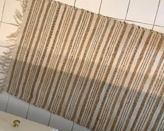 Bath rug.