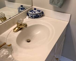 Another blue and white dish.