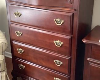 Cedar chest .