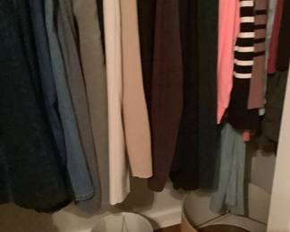 More clothes and Pottery Barn shades.