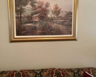 Beautiful picture of fall with fall scene.