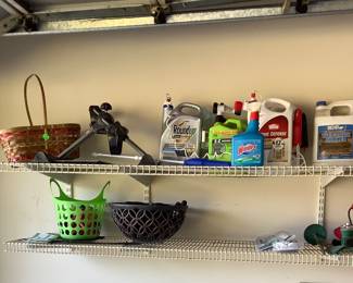 Cleaning supplies.