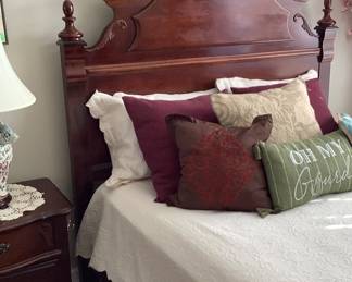 Close up,of bed.