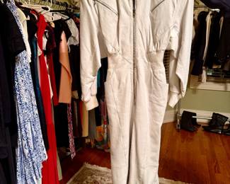 Vintage Leather Jumpsuit