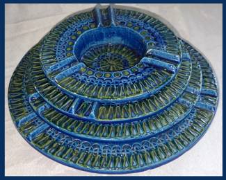 MCM Bitossi Nesting Ashtray Set; Some Nicks although a Great Set