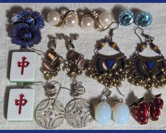 Pretty Costume Earrings
