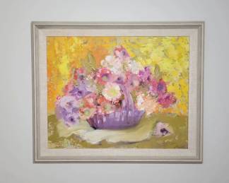 Floral Painting By Georgina Ballay