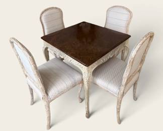 French Style Dining for Four