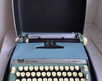 SMITHCORONA Super Sterling Typewriter