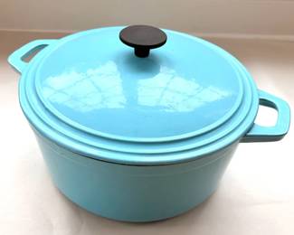 MARTHA STEWART Collection 7quart Cast Iron Dutch Oven