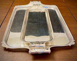 BRAND CHATILLON Silverplate Trays