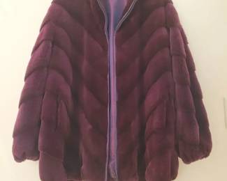 The Purple Fur Jacket