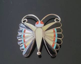SARA EDAAKIE Zuni Butterfly Brooch