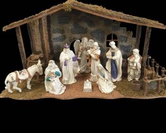 LENOX First Blessing Nativity