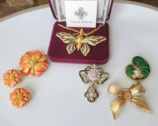 Vintage Enameled Jewelry