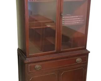 Glass Front Storage Cabinet