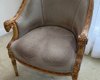 Rams Head Arm Chair