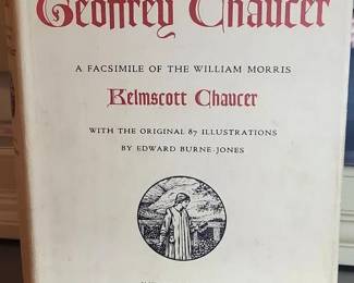 The Works Of Chaucer Kelmscott Facsimile