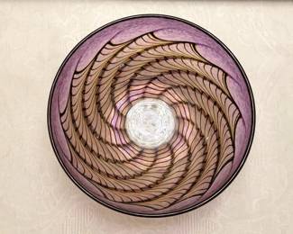 ROBERT HELD Art Glass Bowl