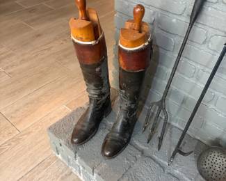 Antique boots