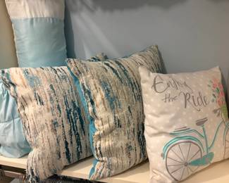 More throw pillows
