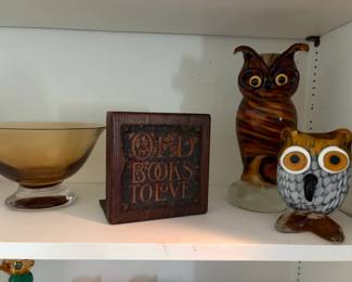 Glass owls