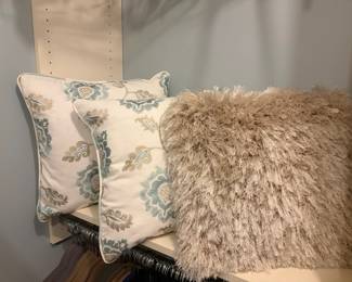 throw pillows