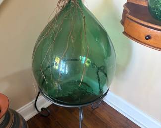 Italian Wine Bottle on stand